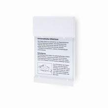 PS nástěnný držák bez potisku (bílý) | Balení (1 kus)