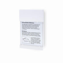 Nástěnný držák, Dracula, nástěnný držák bez potisku (bílý), univerzální | Balení (1 kus)