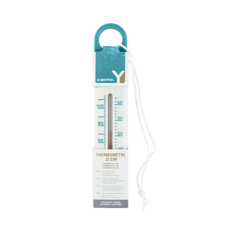 BAYROL teploměr 22 cm | Balení (1 kus)