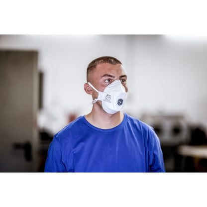 NITRAS SAFE AIR PRO, dýchací maska, bílá, EN 149, krabička 15 kusů prémiová kvalita | Balení (15 kusů)