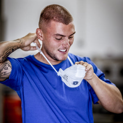 NITRAS SAFE AIR PRO, dýchací maska, bílá, EN 149, krabička 15 kusů prémiová kvalita | Balení (15 kusů)