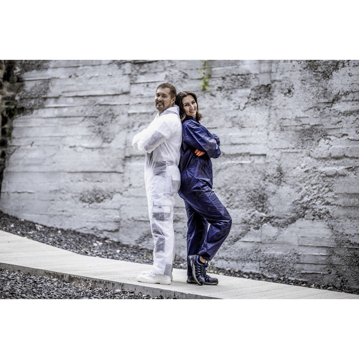 NITRAS PP, ochranný overal, tmavě modrá