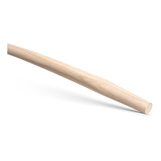 Rukojeť Nölle Profi Brush ve tvaru T o délce 1 100 mm z jasanu, ohnutá s jasanovým ohybem, určená pro rýče a lopaty (DIN 2015200), od společnosti Nölle Profi Brush Bürsten- & Pinseltechnik e.K., se vyznačuje světlým a hladkým povrchem se zaobleným koncem.
