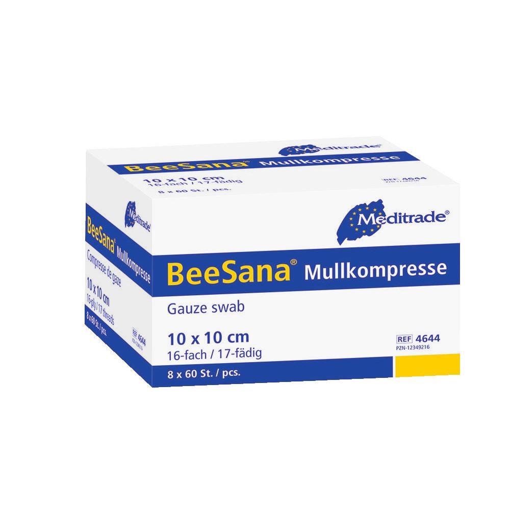 Gázový obklad BeeSana®, bez RöKo, sterilní