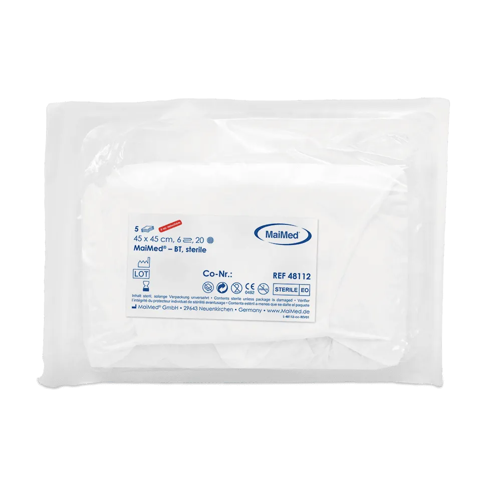 MaiMed-BT-sterilní 45x45, Rökochip, dvojité balení