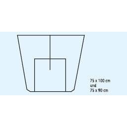 Hartmann Fdrape P turbanová látka 100x65 90x75 P22 | Balení (22 kusů)