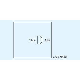 FD PP ENT/MKG plátno sk 225x235* 10x18* krepový útek | Balení (8 kusů)