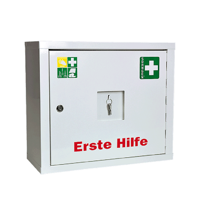 Verbandschrank JUNIORSAFE weiss mit Füllung Standard DIN 13157