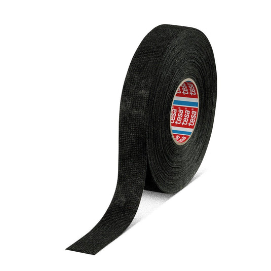 tesa 51608 PET-vláknitá lepicí páska, černá, 25 m × 19 mm