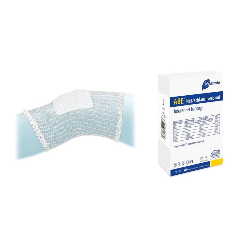 ABE® síťovaný hadicový obvaz, 2,2 cm x 25 m, předloktí | Balení (1 kus)