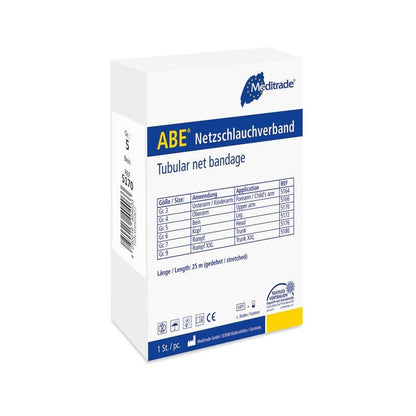 ABE® síťovaný hadicový obvaz, 2,2 cm x 25 m, předloktí | Balení (1 kus)
