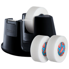 tesafilm stolní odvíječ compact + 3 role Invisible, černé