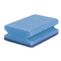 Sito Pad-Schwämme Bad Vlies nicht kratzend, 153 x 69 x 42 mm blau/blau