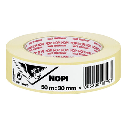 tesa NOPI Malerkrepp Malerband, chamois 50 m x 30 mm