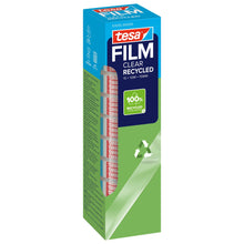 tesafilm CLEAR RECYCLED, průhledná, 10 m × 15 mm