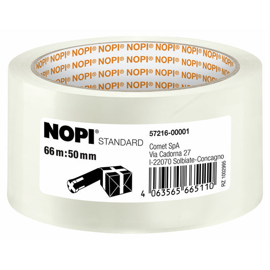 tesa NOPI STANDARD, 66 m × 50 mm, průhledná