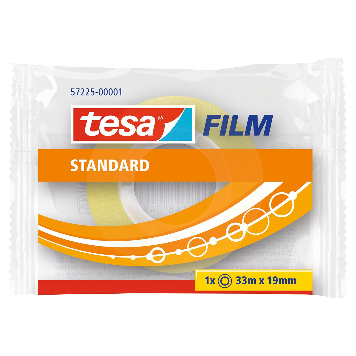 tesafilm standard, transparent 33 m x 19 mm