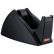 tesa 57421 Easy Cut stolní odvíječ, prázdný, pro role do 33 m × 19 mm, černý
