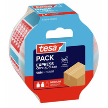 tesapack EXPRESS, 50 m × 50 mm, průhledná