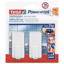 Hák tesa Powerstrips Large Classic, bílý
