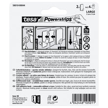Hák tesa Powerstrips Large Classic, bílý