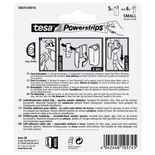 Kabelová spona tesa Powerstrips, bílá