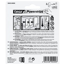 Hák tesa Powerstrips Large Trend, bílý