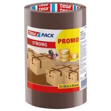 tesapack strong, 66 m × 50 mm, hnědá