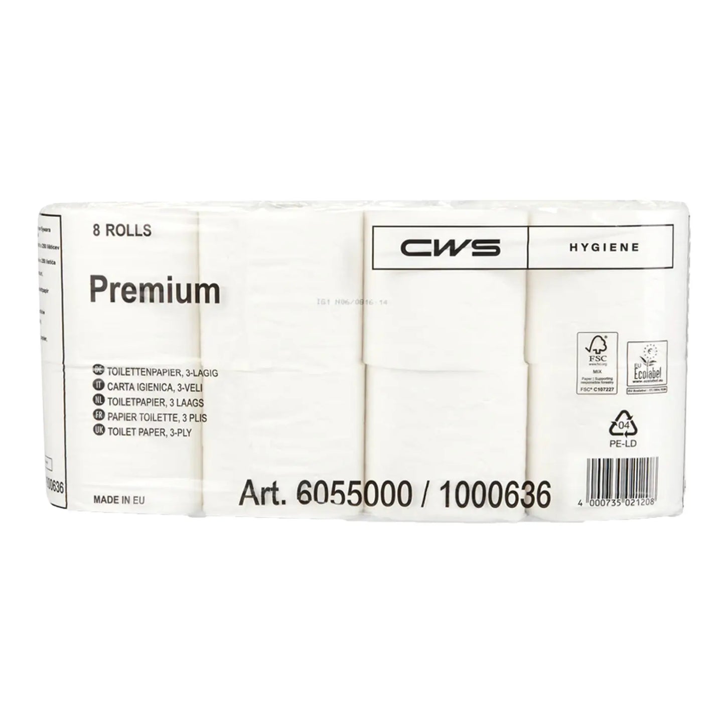 CWS toaletní papír Supersoft | Karton (64 rolí)