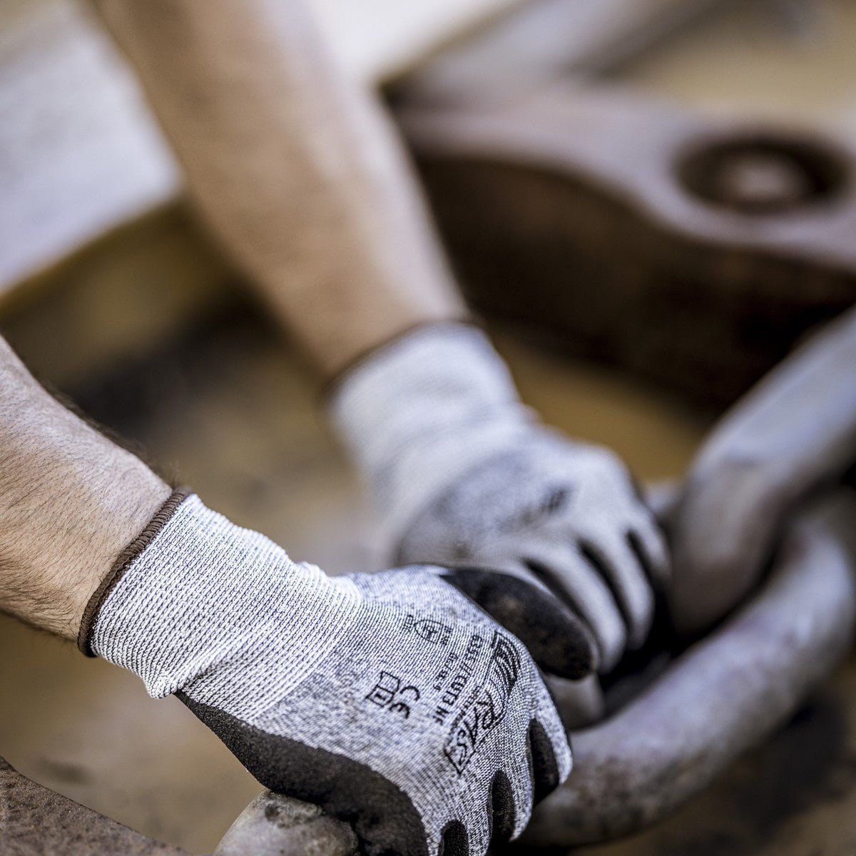 NITRAS CUT C NF, ochranné rukavice proti pořezání, šedá / černá