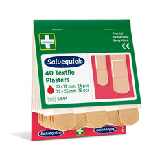 Výprodej: Holthaus Medical Salvequick® náplň do náplastí REF 6444, ochranné balení, 2 velikosti | balení (40 kusů)