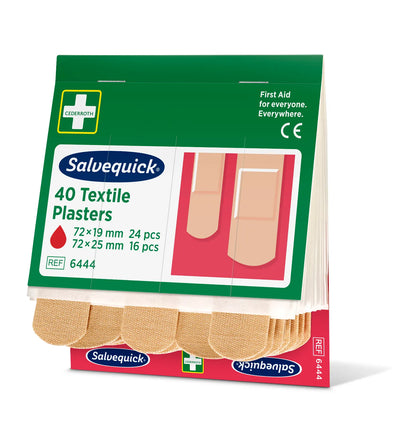 Výprodej: Holthaus Medical Salvequick® náplň do náplastí REF 6444, ochranné balení, 2 velikosti | balení (40 kusů)