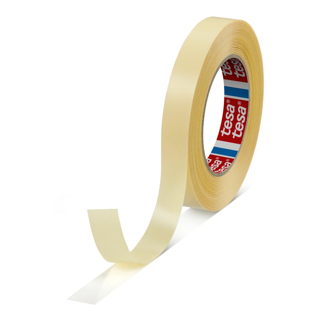 tesa Doppelseitiges Klebeband, transparent 50 m x 19 mm