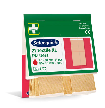 Xl textilní sádra, náplasti | balení (21 kusů)