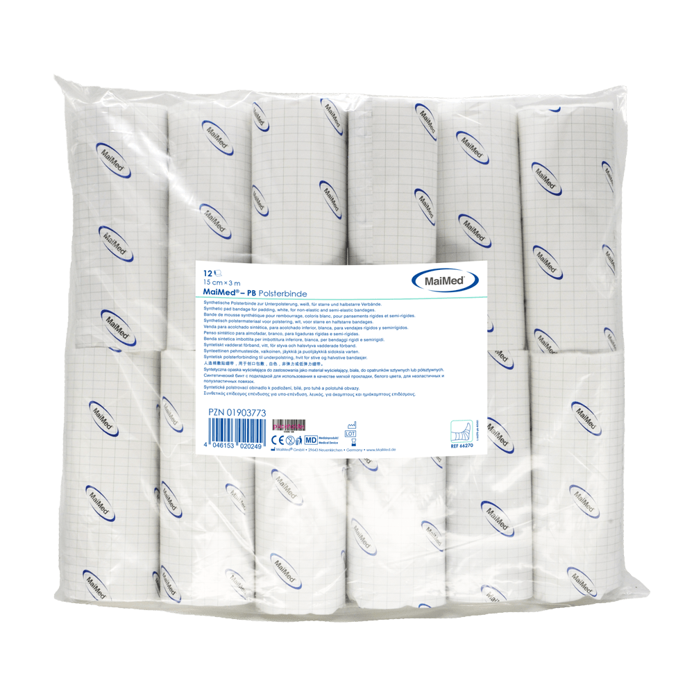 MaiMed-PB Syntetická vycpávková bandáž 12 kusů/polybag