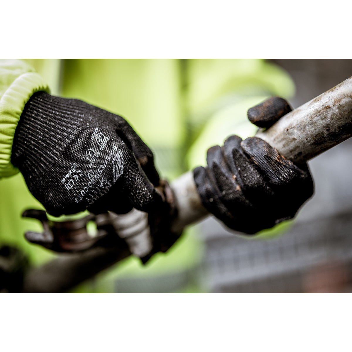 NITRAS ESD 3D CUT F, ochranné rukavice proti pořezání, černé