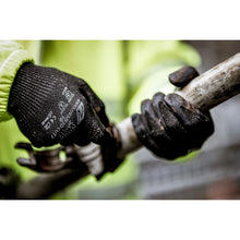 NITRAS ESD 3D CUT F, ochranné rukavice proti pořezání, černé