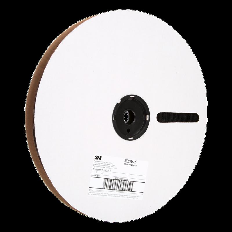3M™ páska na háčky SJ3572 černá - Odnímatelné suché zipy