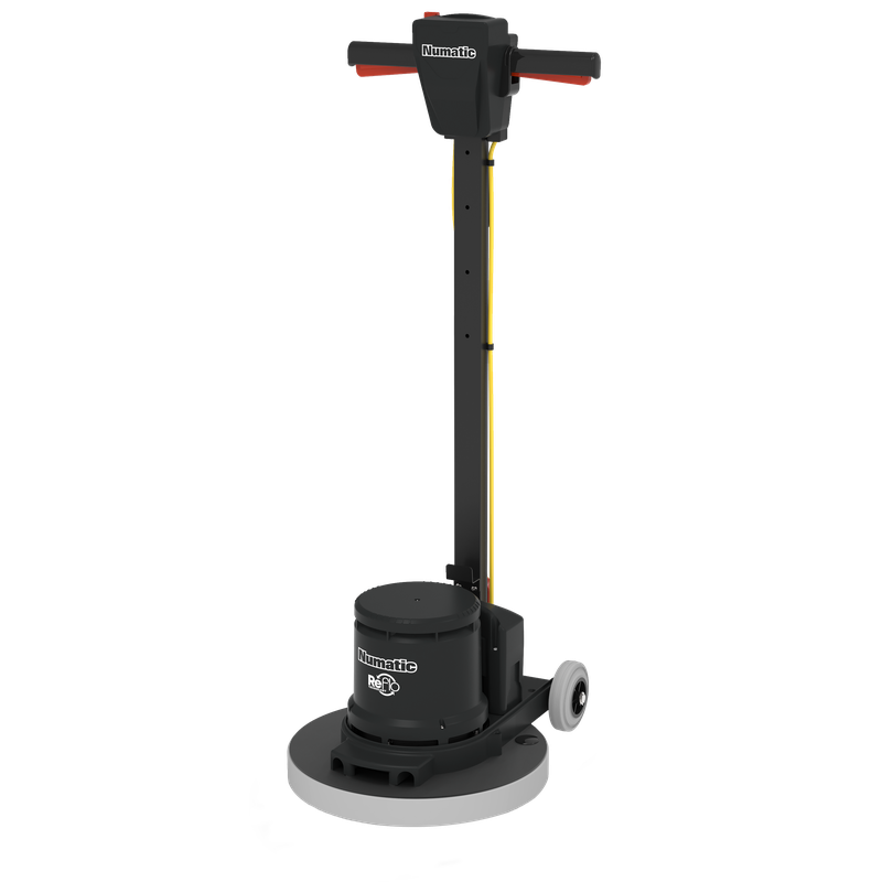 Numatic jednokotoučový stroj HFM1515R / ESM-SET s hnací deskou Padloc | Balení (1 kus)