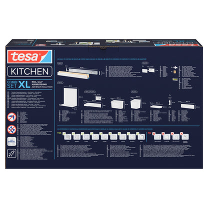 tesa Küchenorganizer Kombi Set XL
