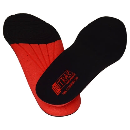 NITRAS COMFORT STEP, stélka, černá / červená