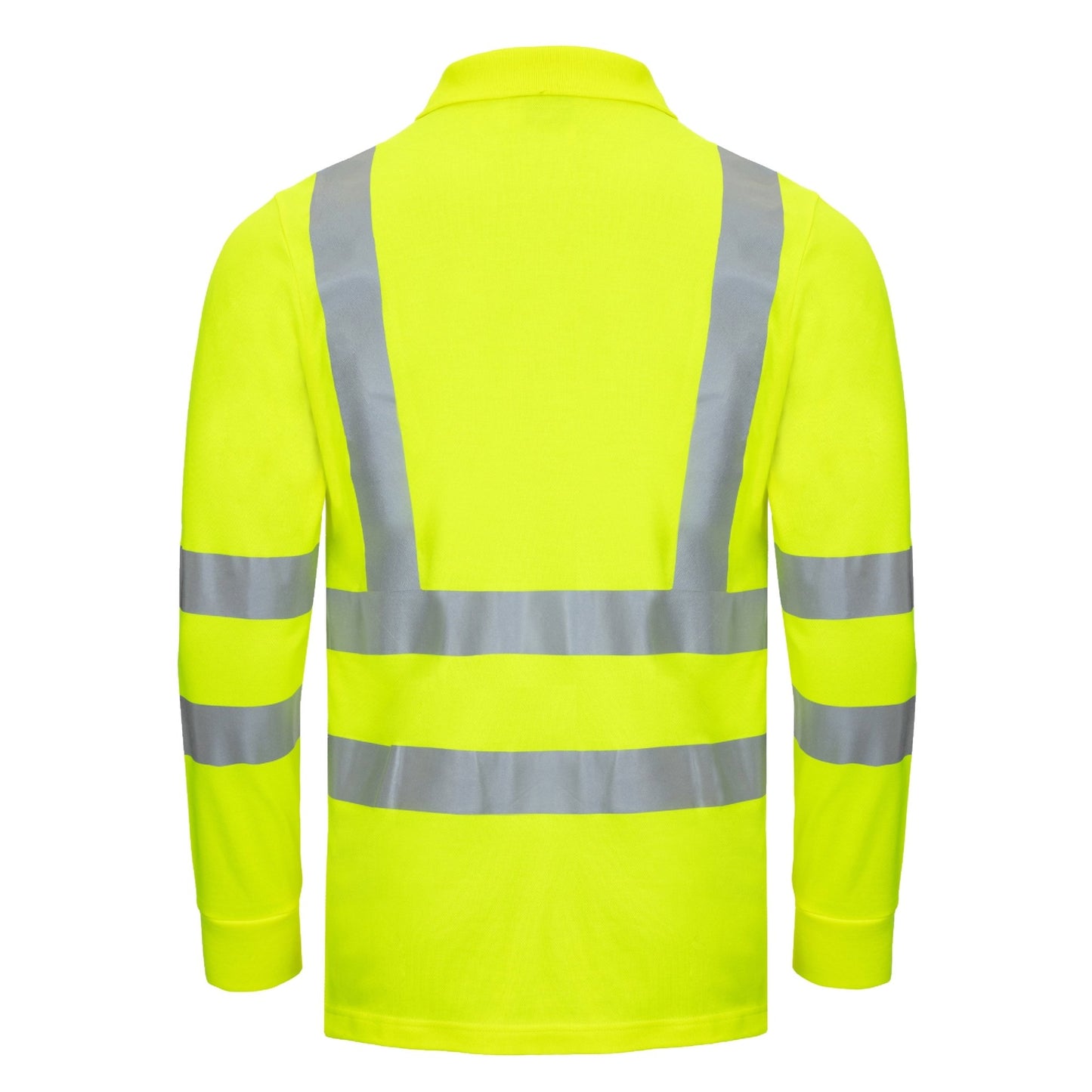 NITRAS MOTION TEX VIZ, vysoce viditelné polo tričko s dlouhým rukávem
