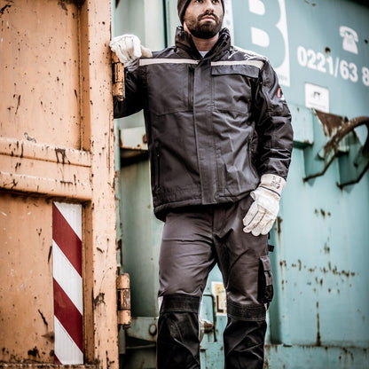 NITRAS MOTION TEX PLUS, parka, antracit / černá