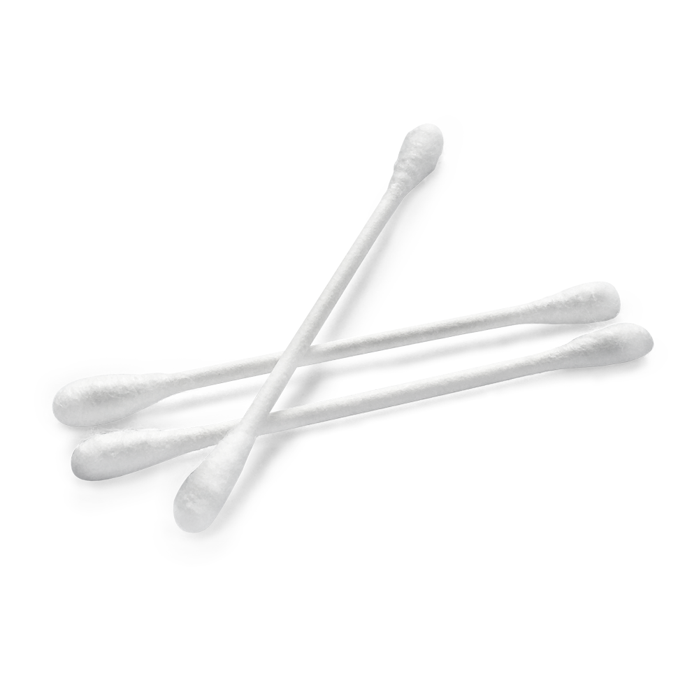 MaiMed -Tip Classic ECO (malá hlava) nesterilní vatové tampony, kartonová tyčinka, 200 kusů/sáček | Balení (200 kusů)