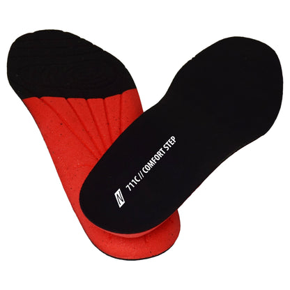 NITRAS COMFORT STEP, vložky, černá / červená