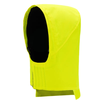 NITRAS odnímatelná zimní kapuce, neonově žlutá, OEKO-TEX polyester: 100% | Balení (1 kus)