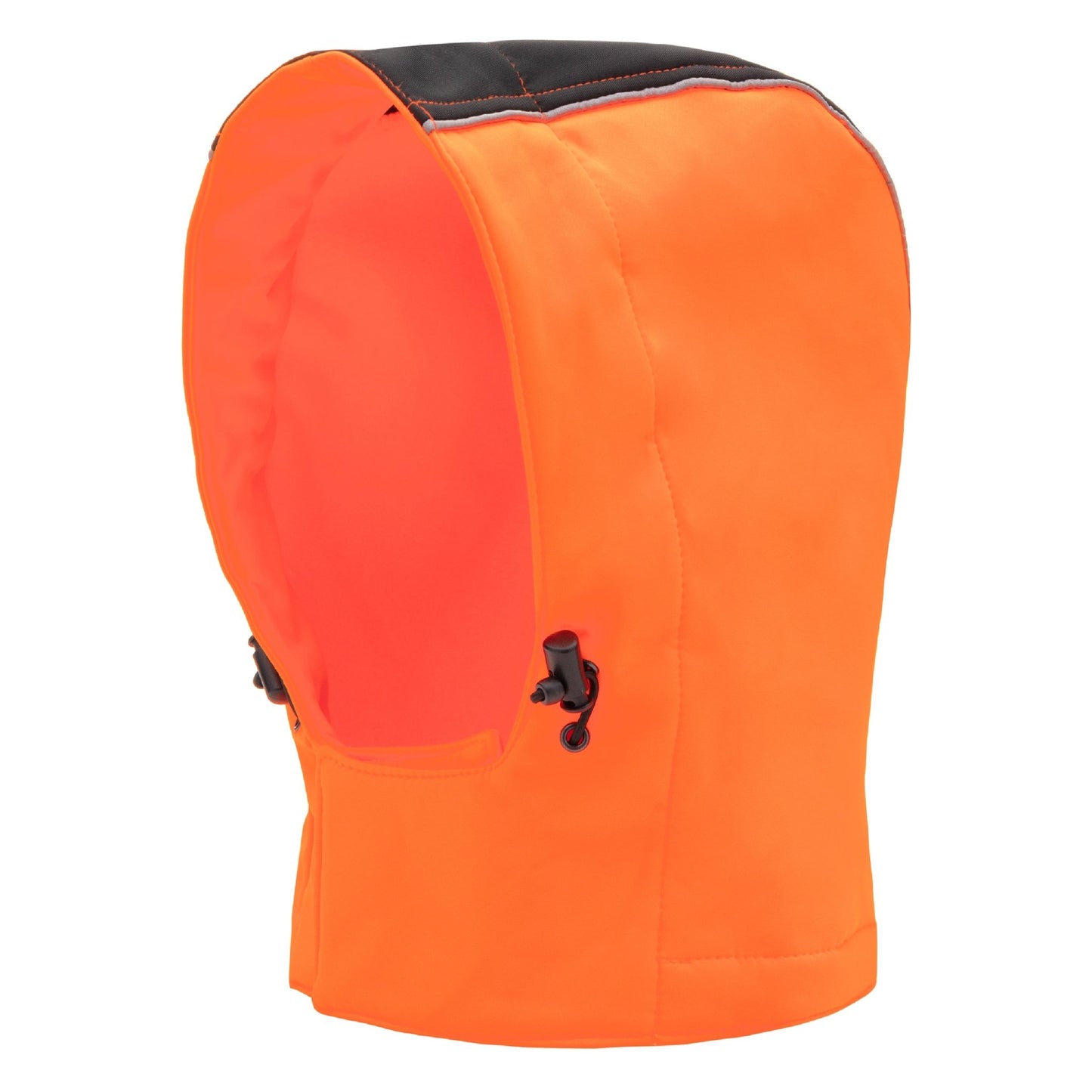 NITRAS odnímatelná kapuce, neonově oranžová / černá, OEKO-TEX polyester: 100% | Balení (1 kus)
