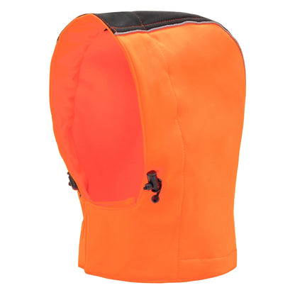 NITRAS odnímatelná kapuce, neonově oranžová / černá, OEKO-TEX polyester: 100% | Balení (1 kus)