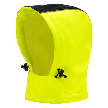 NITRAS odnímatelná kapuce, neonově žlutá / černá, OEKO-TEX polyester: 100% | Balení (1 kus)