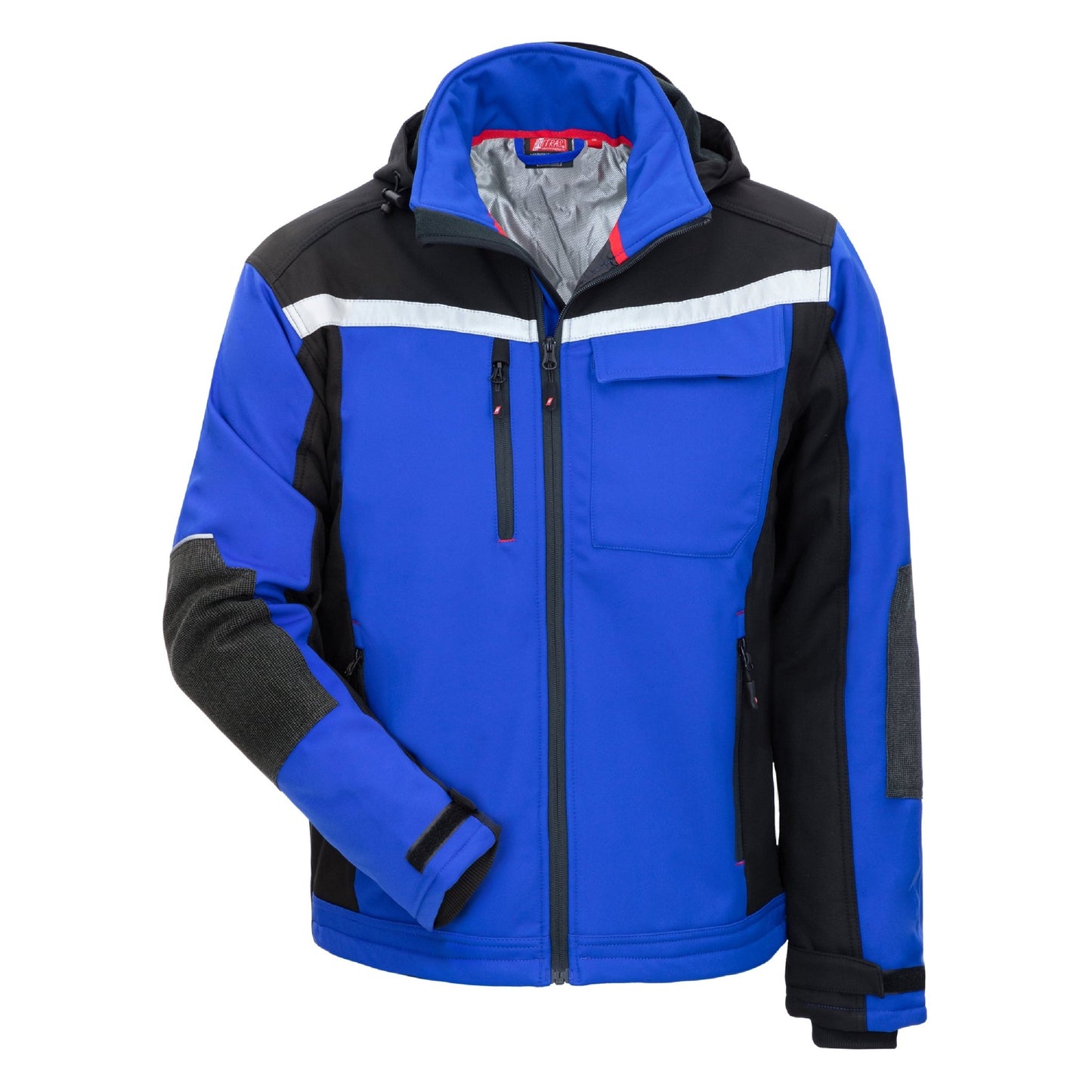 NITRAS MOTION TEX PLUS, softshellová bunda, královská modrá / černá